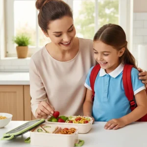 Lezzetli Öğünler Her An Yanında! 2 Katlı Pratik Beslenme Kutusu